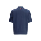 Blue Cotton Polo