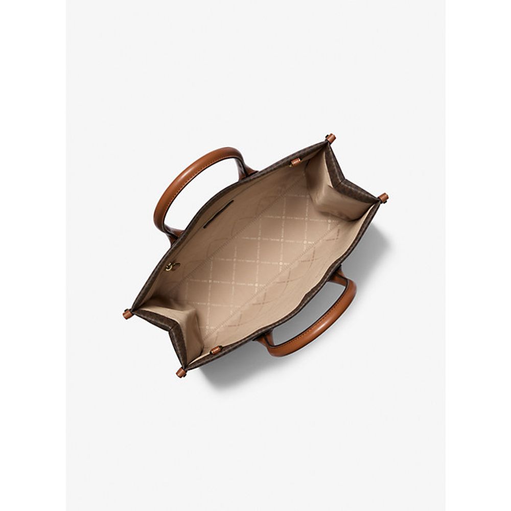 Brown Leather Mirella Shoulder Bag