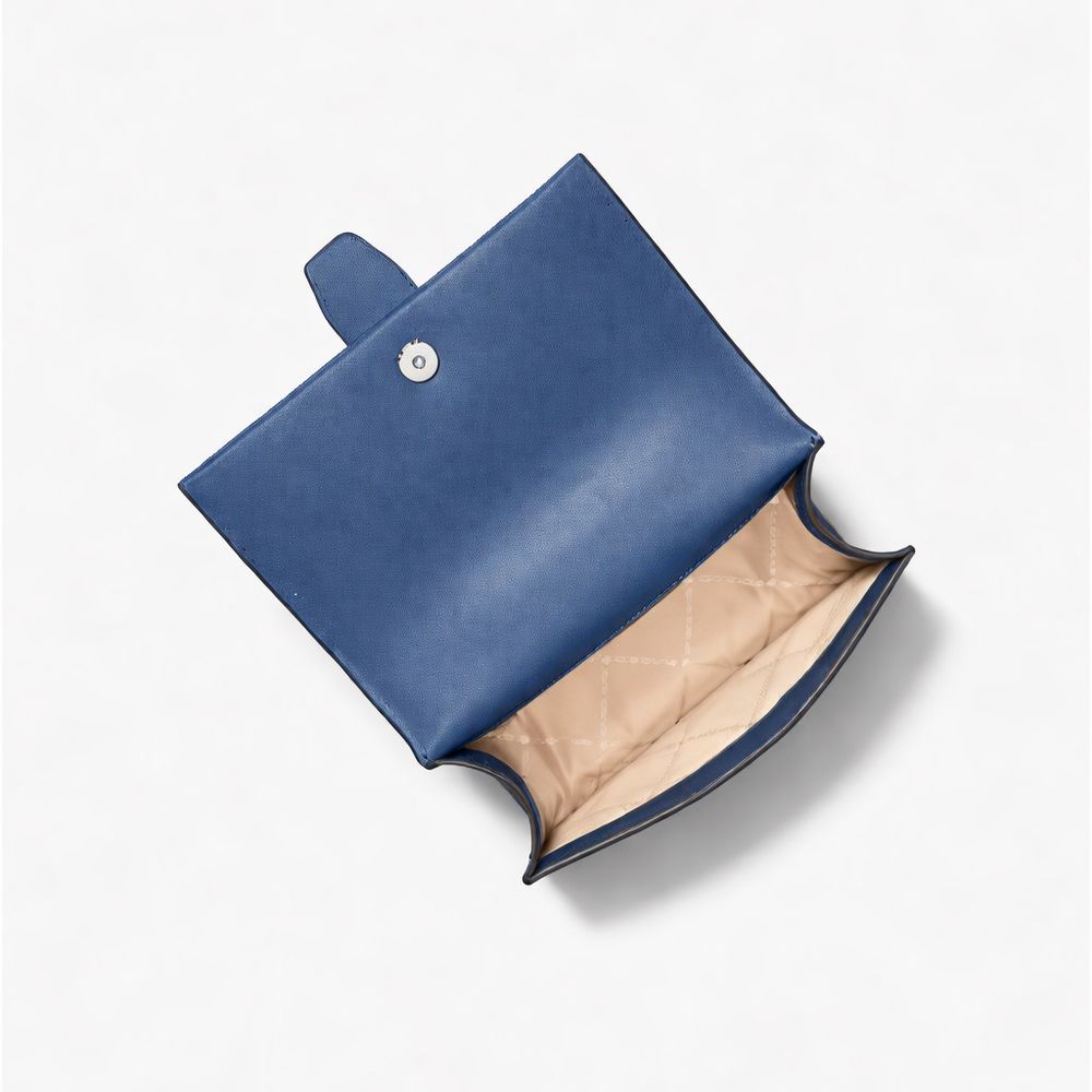 Blue Canvas Greenwich Crossbody Bag