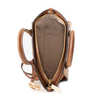 Brown Leather April Handbag