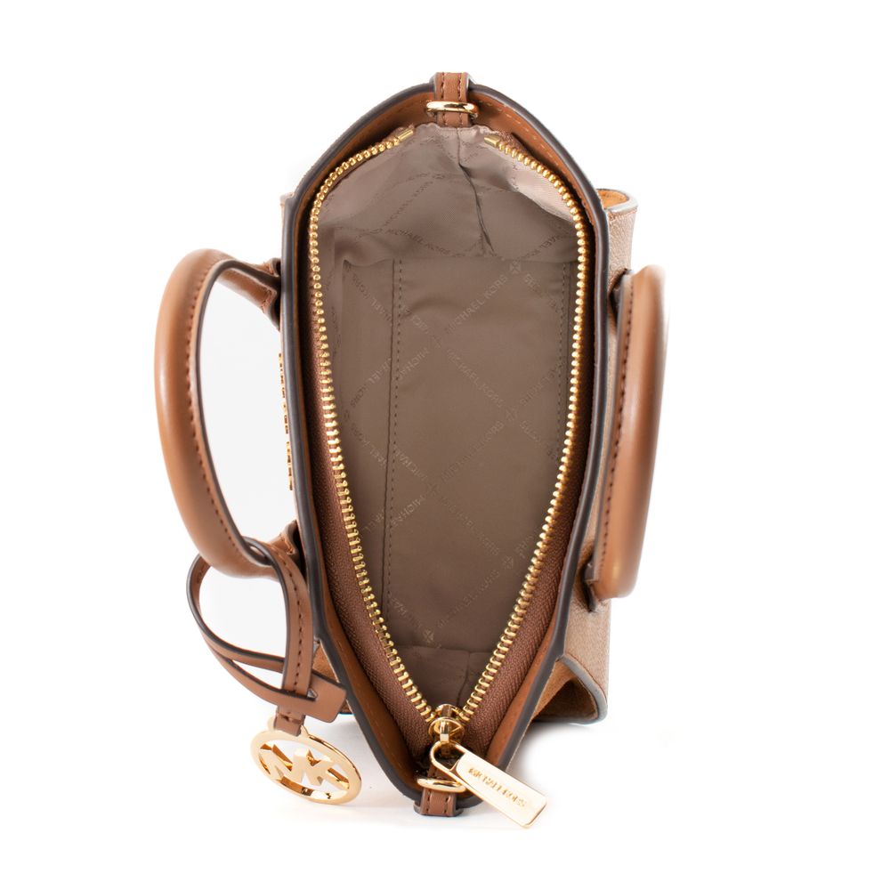 Brown Leather April Handbag