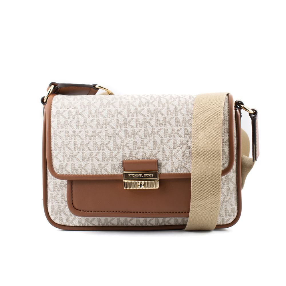 Beige Canvas Bradshaw Crossbody Bag