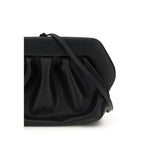 Black Vegan Leather Bios Clutch Bag
