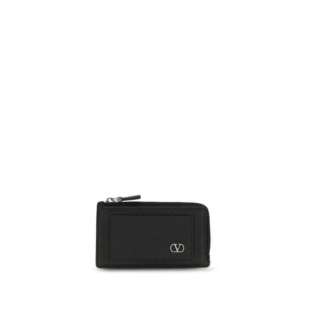 Coin Bag Wallet In Grained Calf Leather