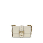 Small Beige Love One Shoulder Bag