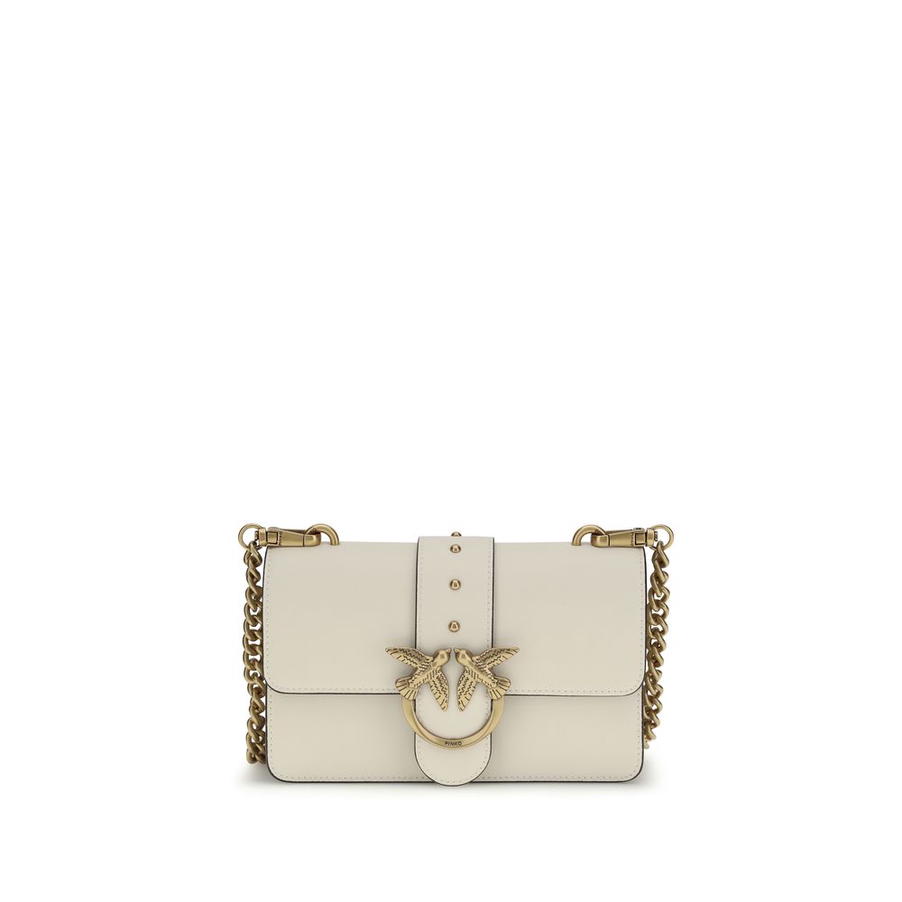 Small Beige Love One Shoulder Bag