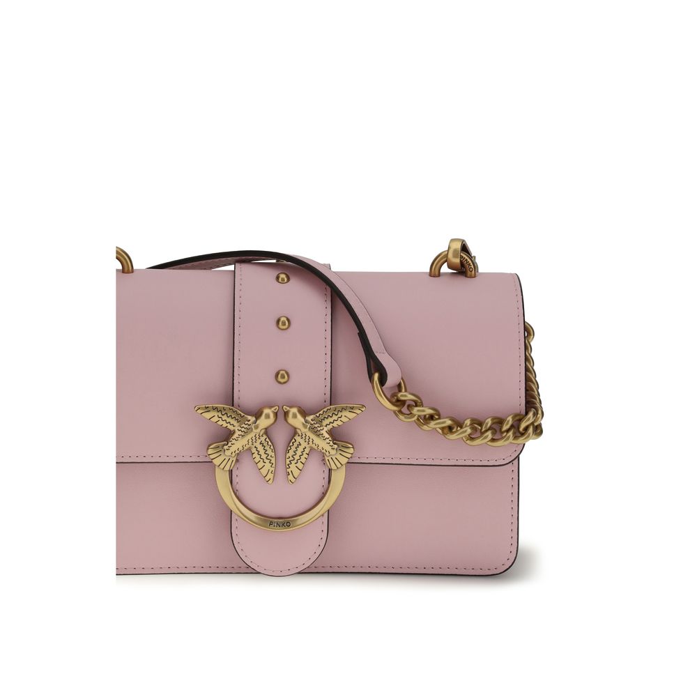 Small Love One Calf Leather Shoulder Bag