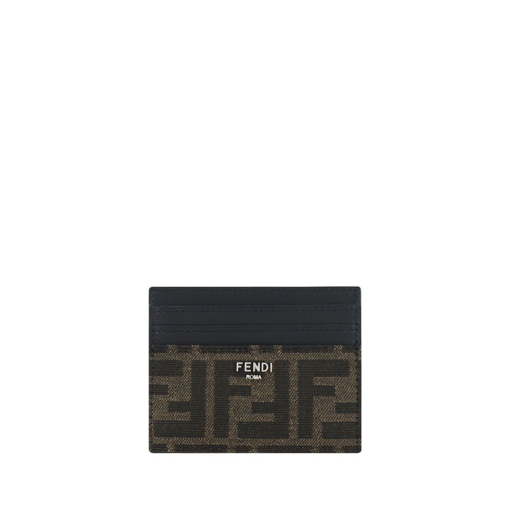 Brown Calf Leather Card Holder