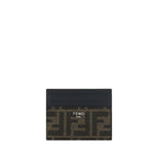 Brown Calf Leather Card Holder