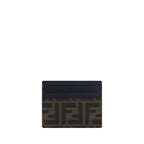 Brown Calf Leather Card Holder