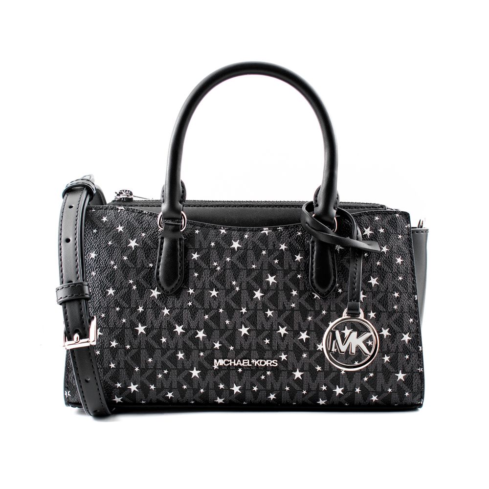 Black Canvas Arden Handbag