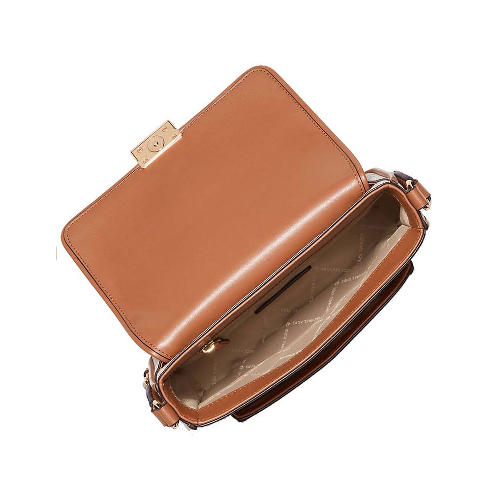 Brown Canvas Bradshaw Crossbody Bag