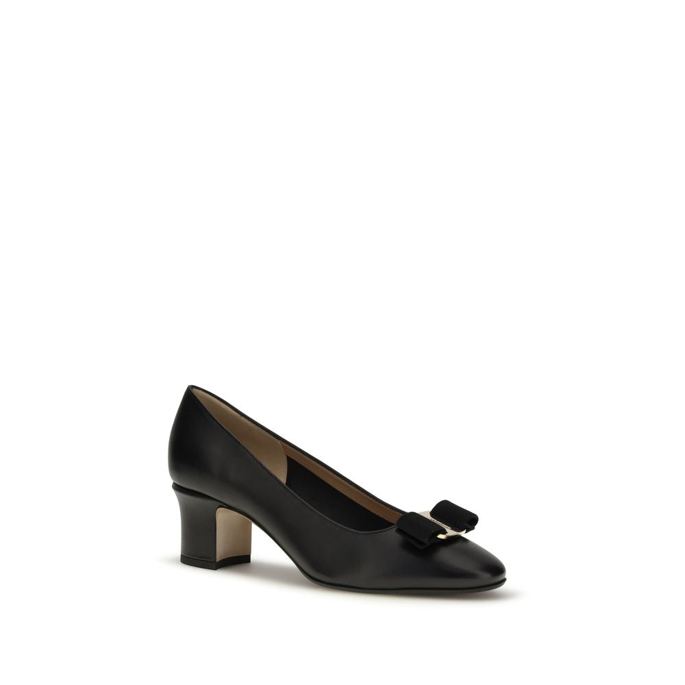 Shiny Calf Leather Vera Pumps