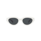 White Acetate Sunglasses