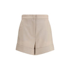 Mohair Silk Canvas Shorts