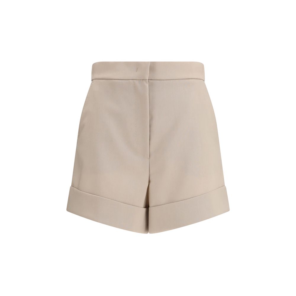 Mohair Silk Canvas Shorts