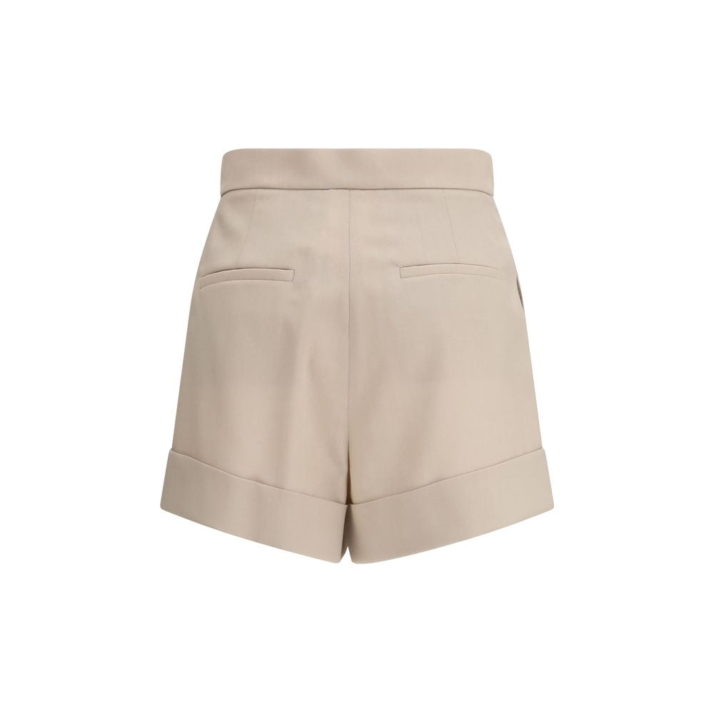 Mohair Silk Canvas Shorts
