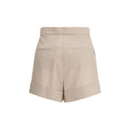 Mohair Silk Canvas Shorts