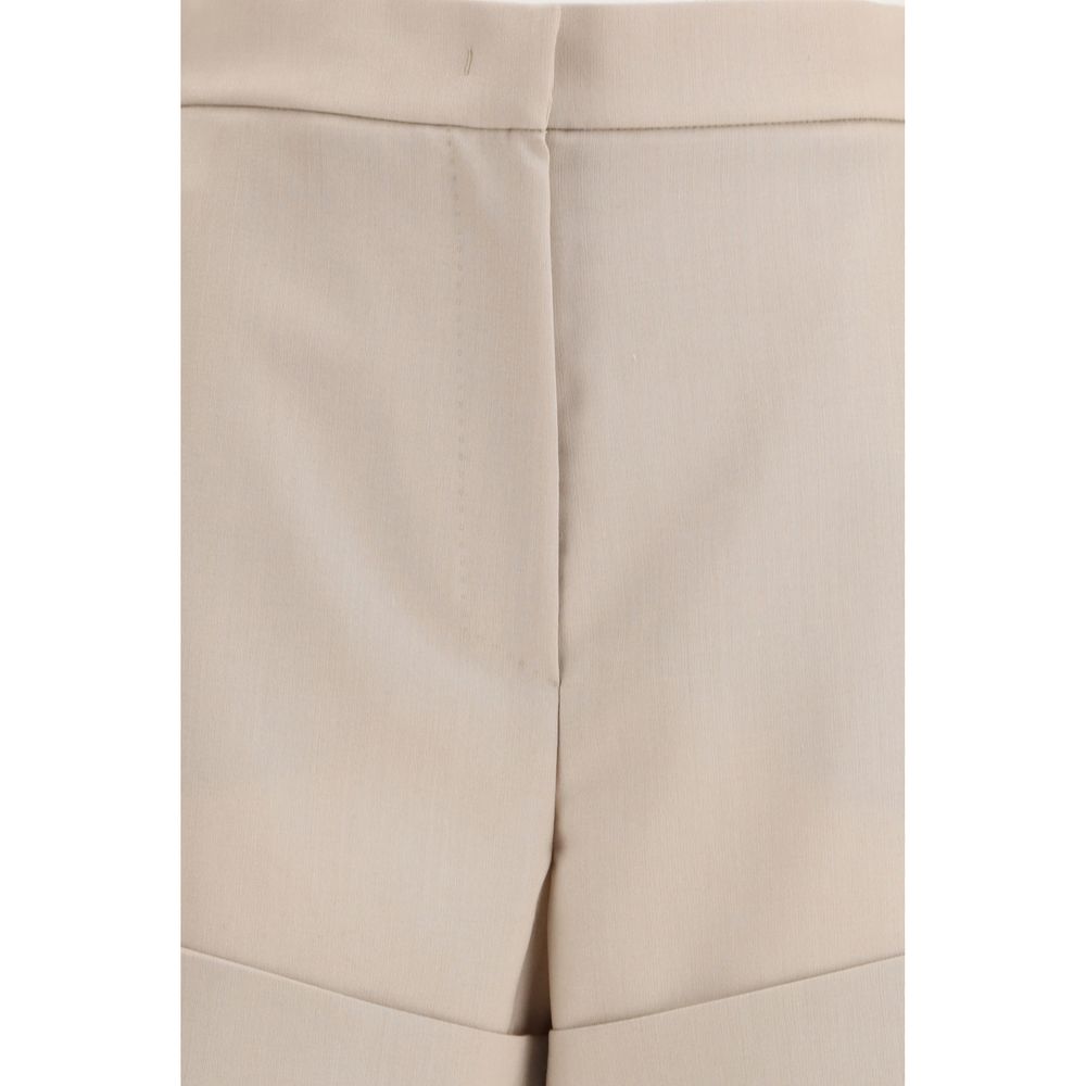 Mohair Silk Canvas Shorts