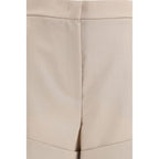 Mohair Silk Canvas Shorts