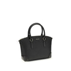 Black Calf Leather Handbag