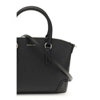 Black Calf Leather Handbag