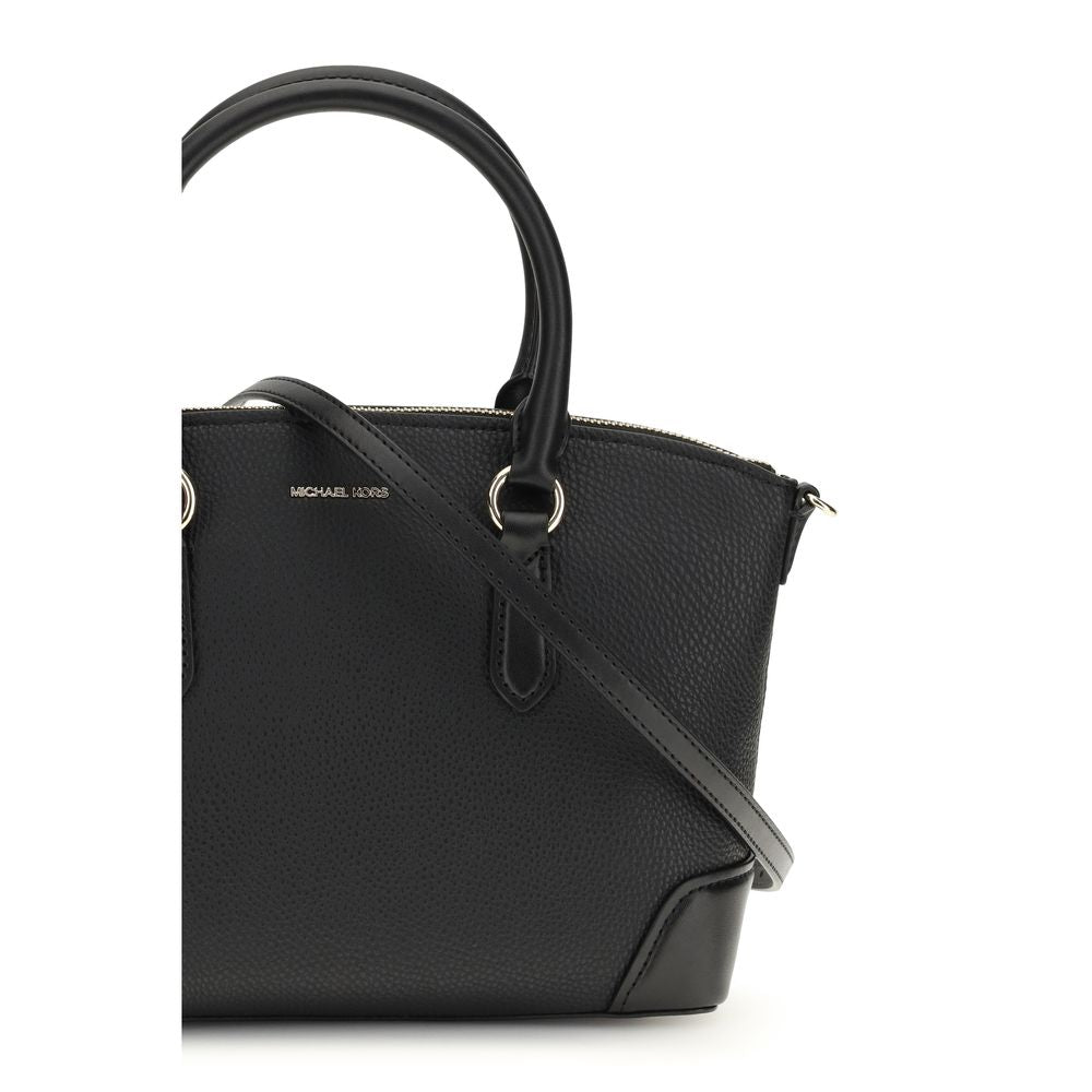 Black Calf Leather Handbag