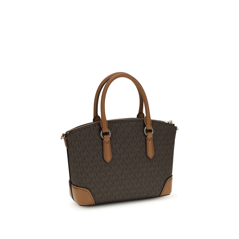 Logo-Print Canvas Handbag