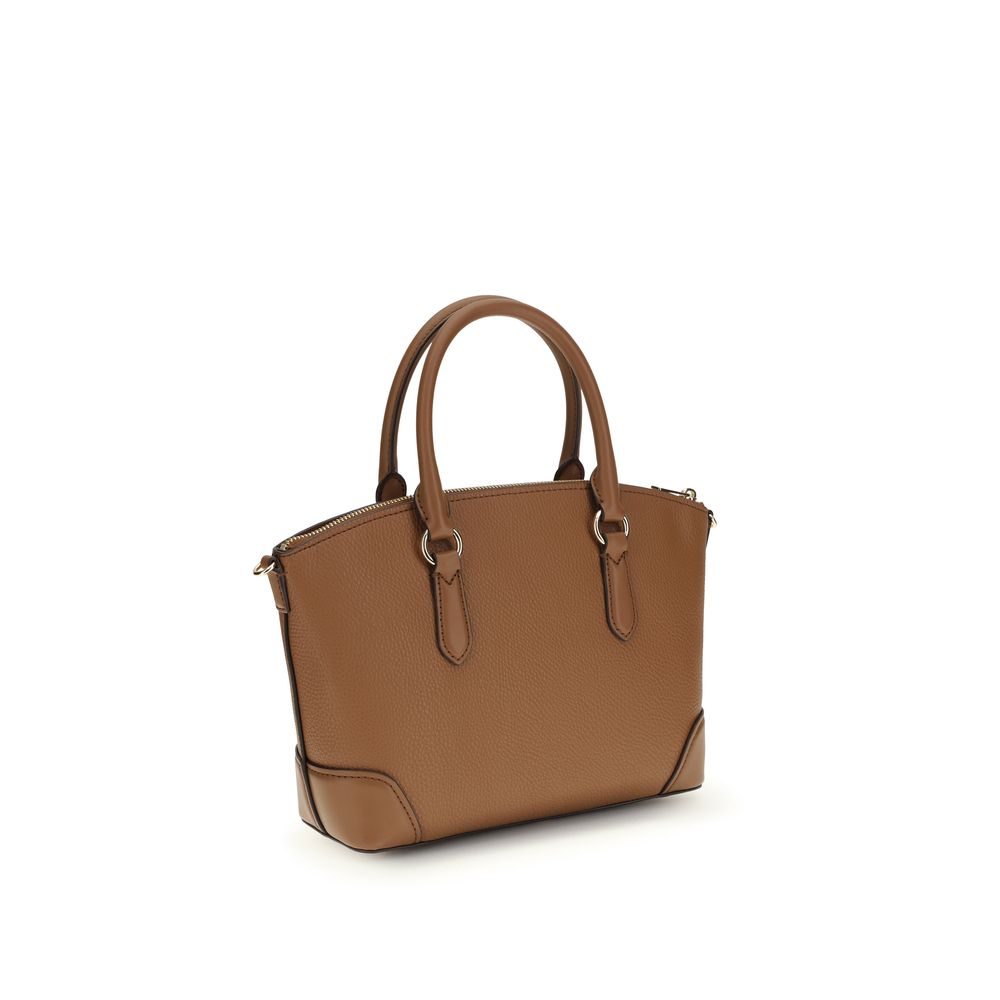 Brown Calf Leather Handbag