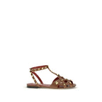 Goatskin Studdy Sandals