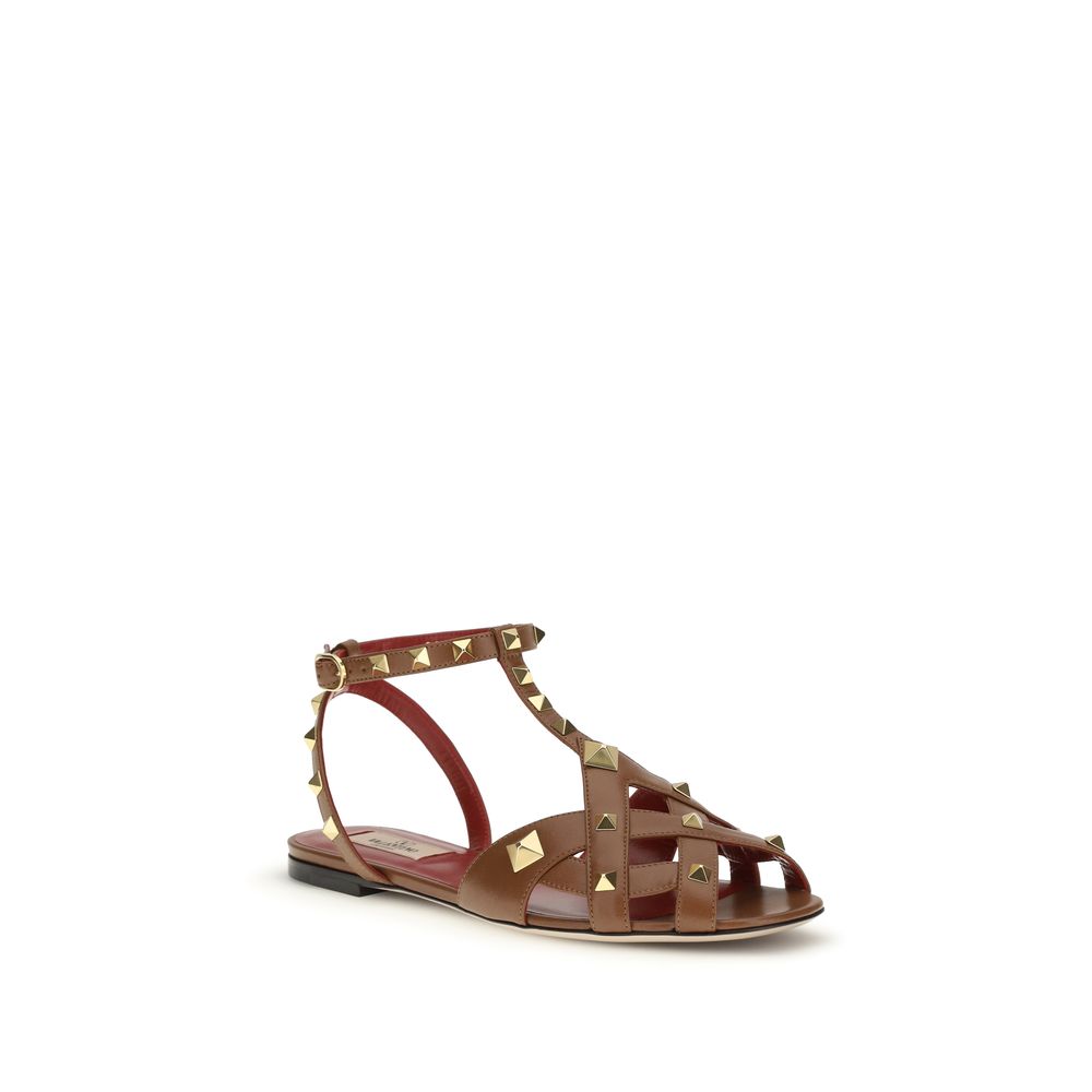 Goatskin Studdy Sandals