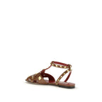 Goatskin Studdy Sandals