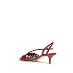 Nodine Goatskin Strap-On Sandals