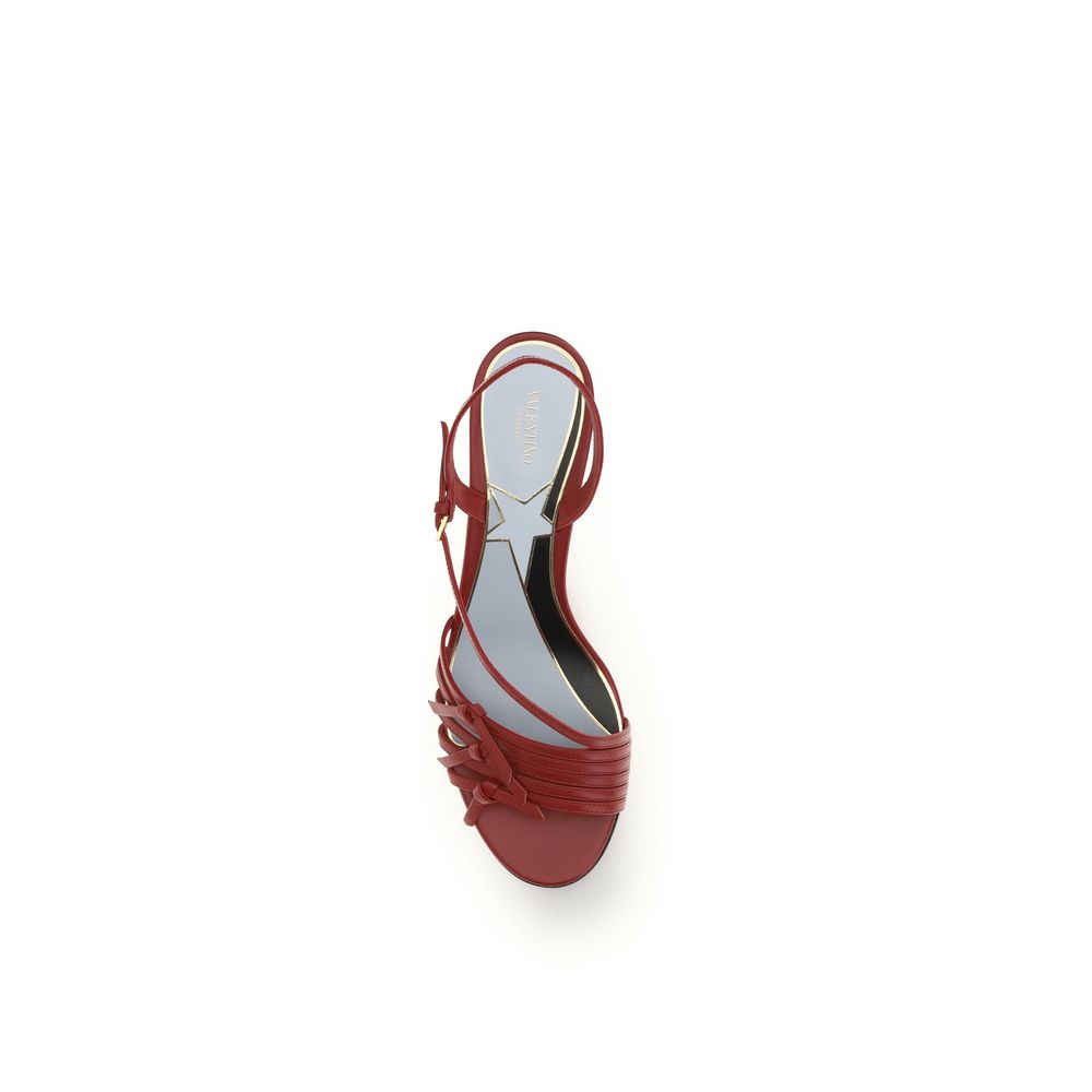 Nodine Goatskin Strap-On Sandals