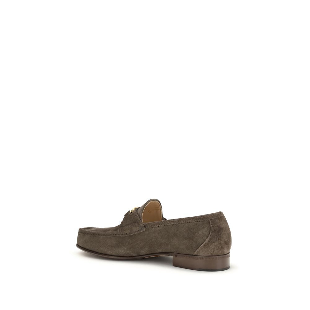 VLogo Signature Calf Leather Slip-On Loafers