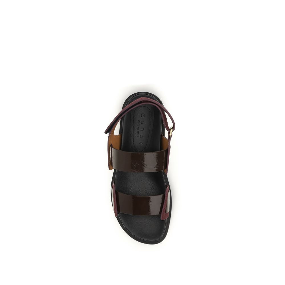 Fussbett Patent Leather Sandals
