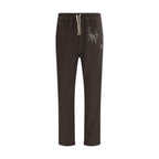 Brown Cotton Sweatpants