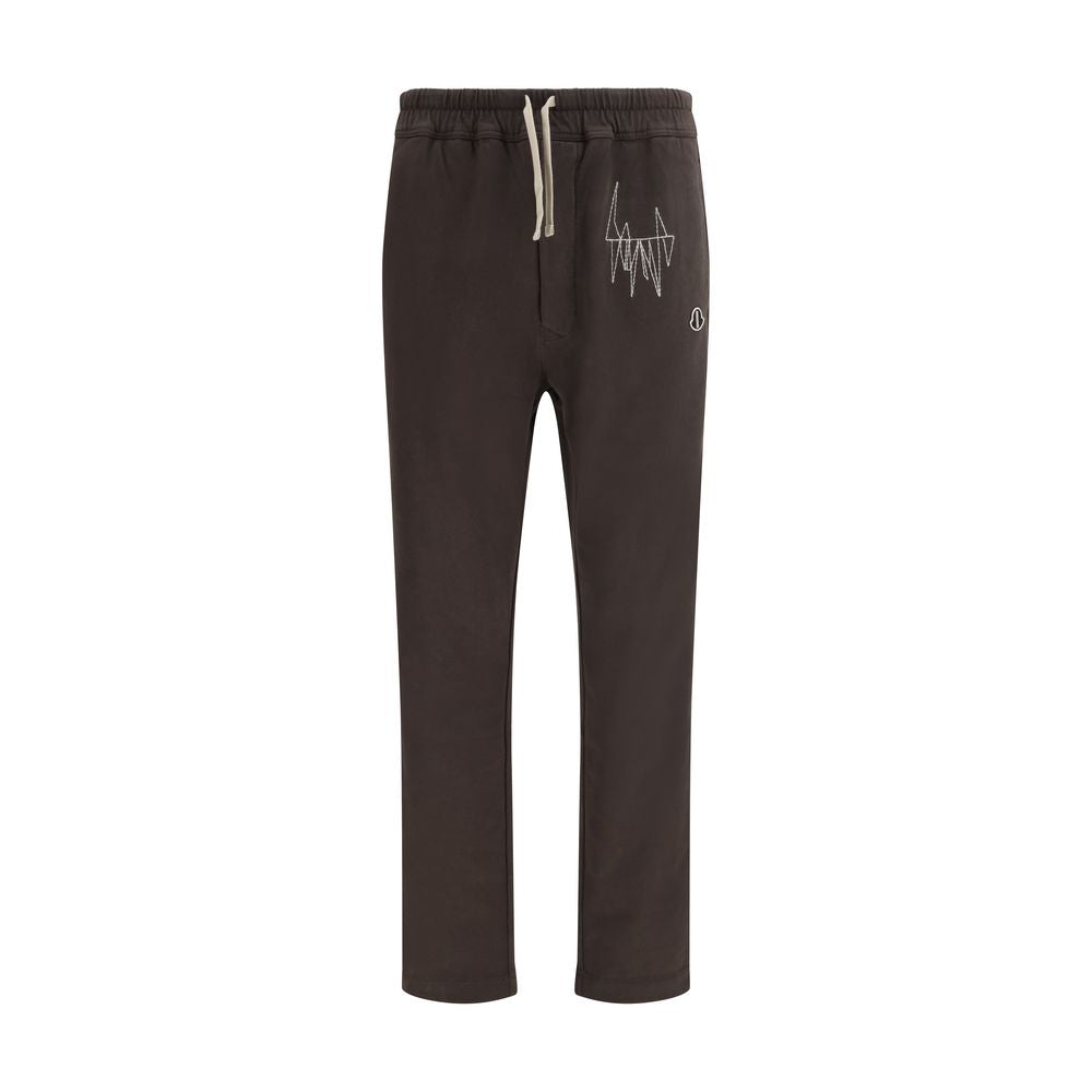 Brown Cotton Sweatpants