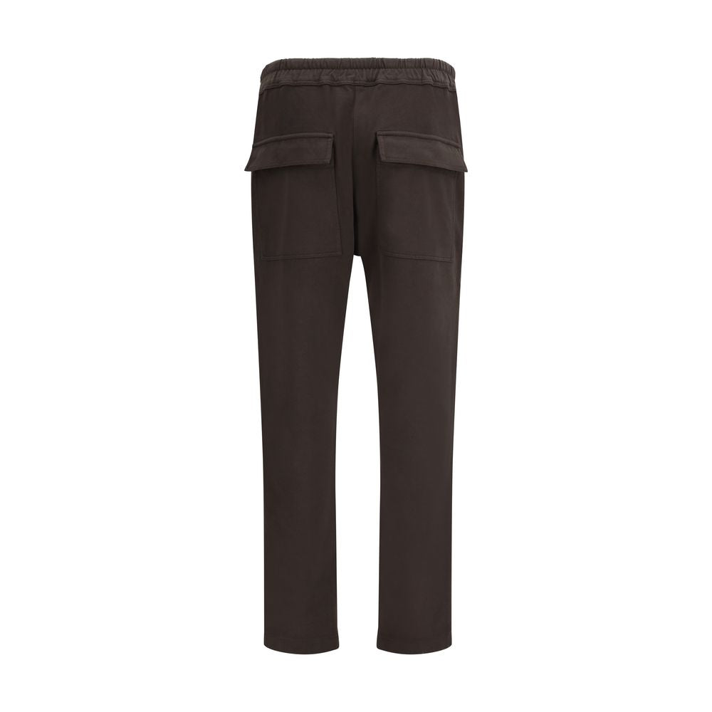 Brown Cotton Sweatpants
