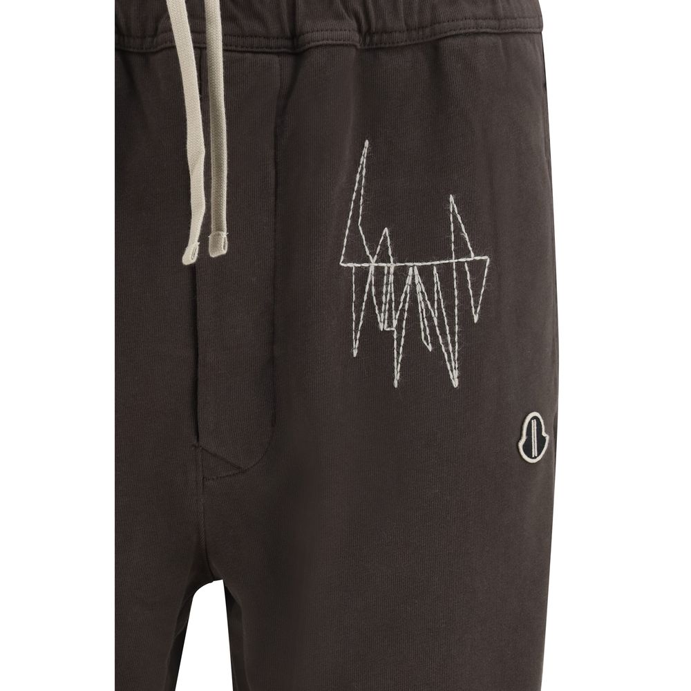Brown Cotton Sweatpants