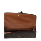 Brown Fabric Wallet