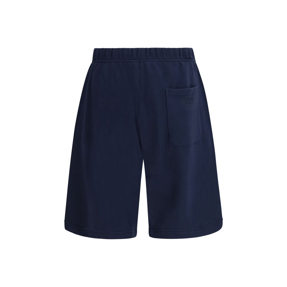 Boke Flower Cotton Bermuda Shorts