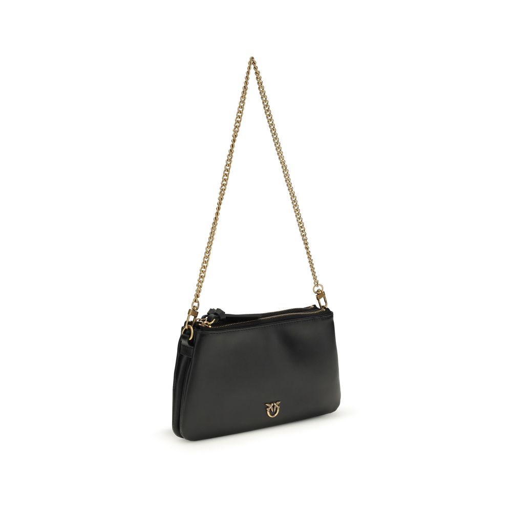 Mini Double Calf Leather Shoulder Bag