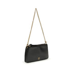 Mini Double Calf Leather Shoulder Bag