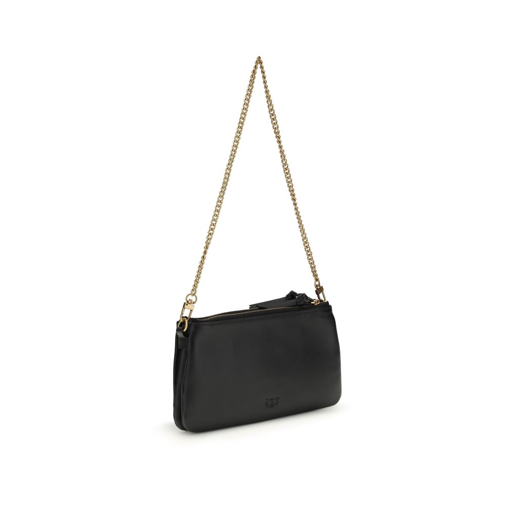 Mini Double Calf Leather Shoulder Bag