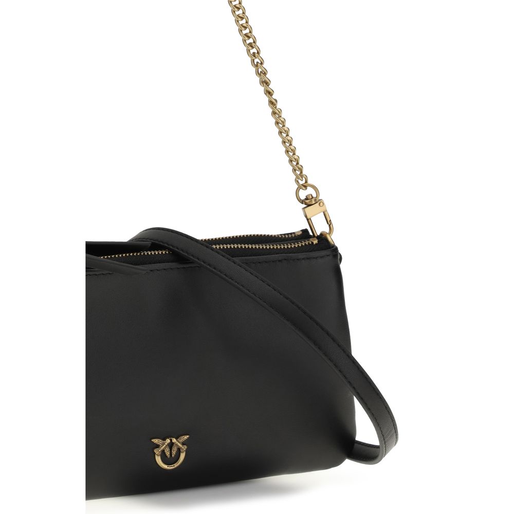 Mini Double Calf Leather Shoulder Bag