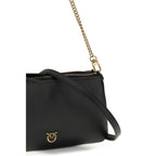Mini Double Calf Leather Shoulder Bag