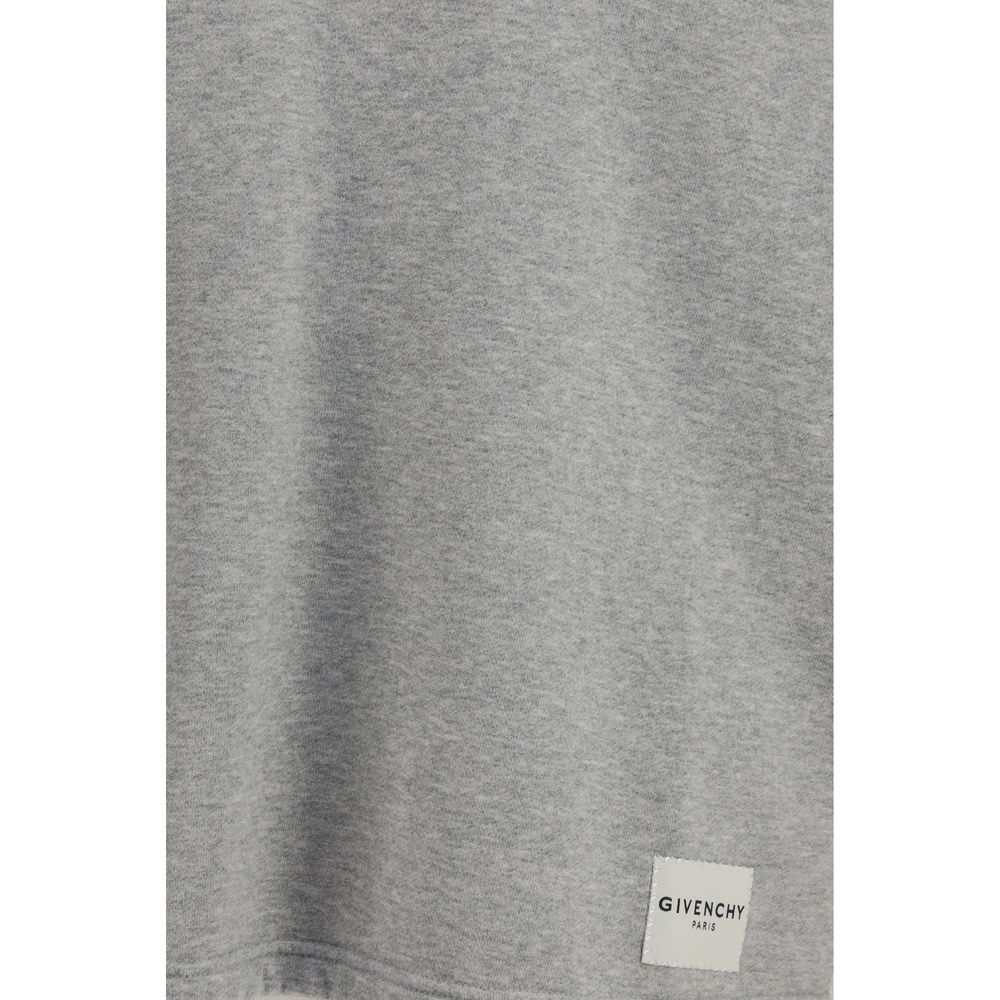 Gray Cotton Terry T-Shirt