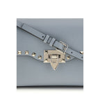 Small Grained Calfskin Rockstud Shoulder Bag