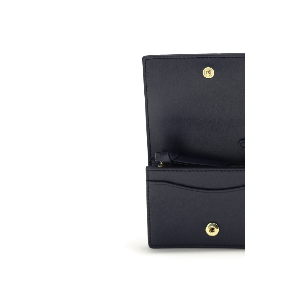 Recycled Leather Bear Print Card Holder